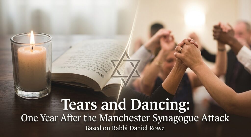 Rabbi Daniel Rowe article about the Manchester synagogue attack resilience
