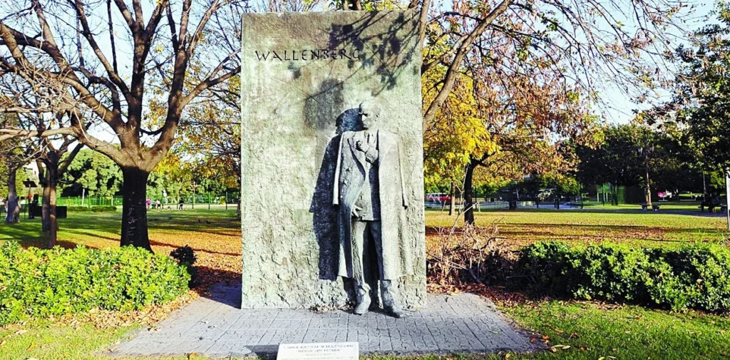 Raoul Wallenberg monument visited on a Jewish Tour Buenos Aires