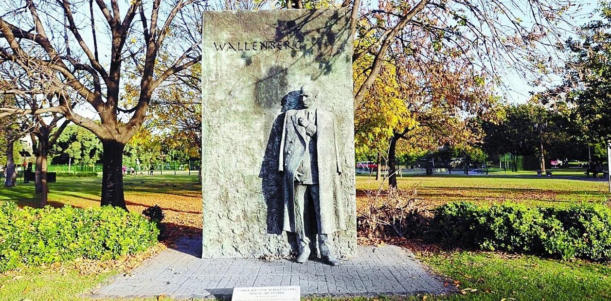 Raoul Wallenberg monument visited on a Jewish Tour Buenos Aires