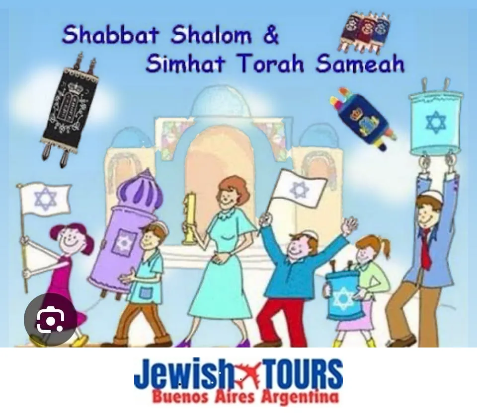 Shabbat Shalom and Simchat Torah Sameach from Jewish Tours Buenos Aires, Argentina
